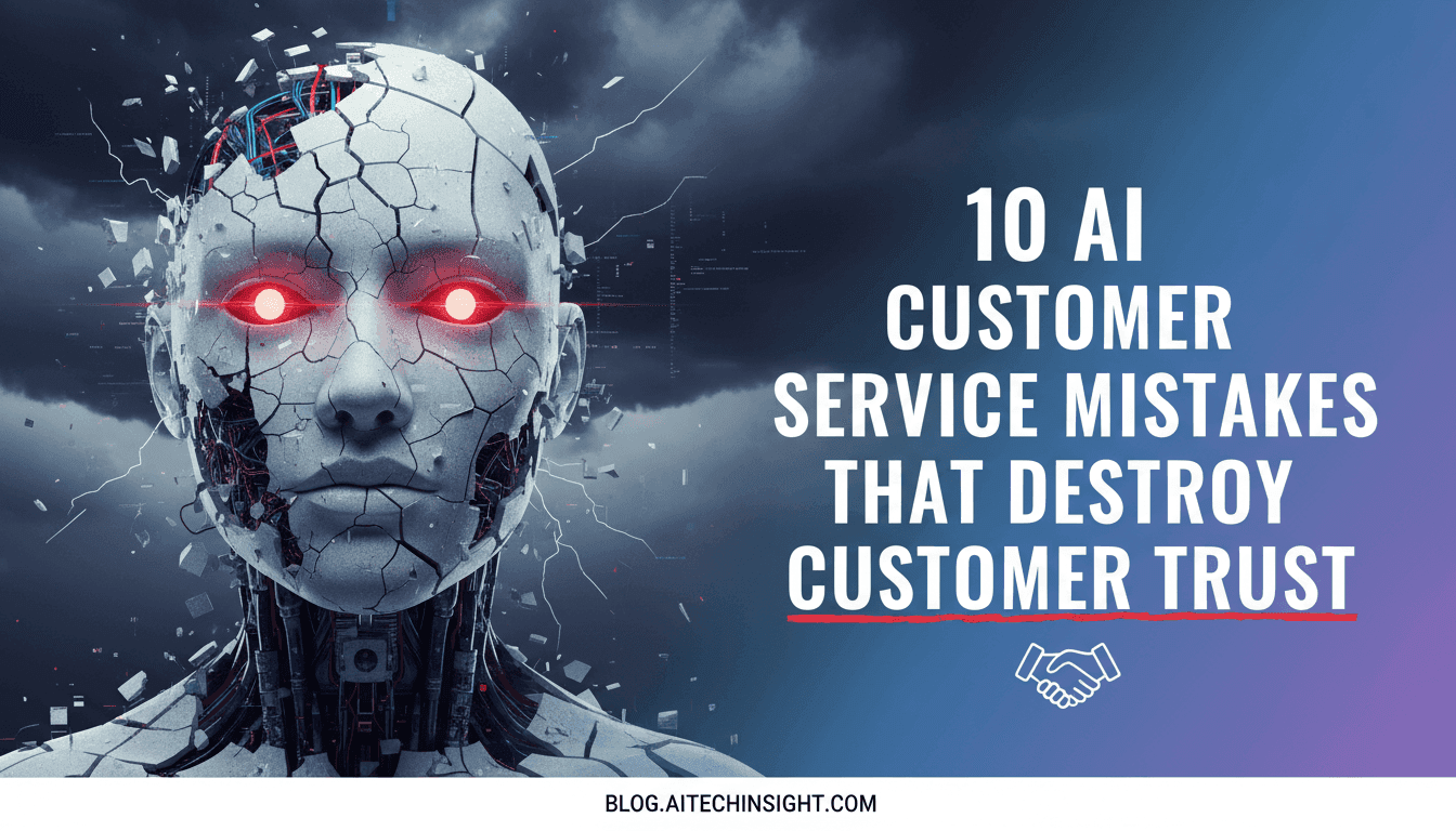 10 AI Customer Service Mistakes That Destroy Customer Trust