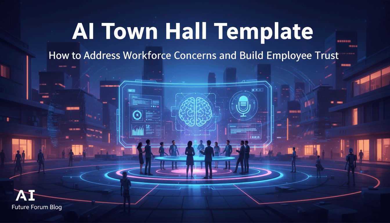 AI Town Hall Template: How to Address Workforce Concerns and Build Employee Trust