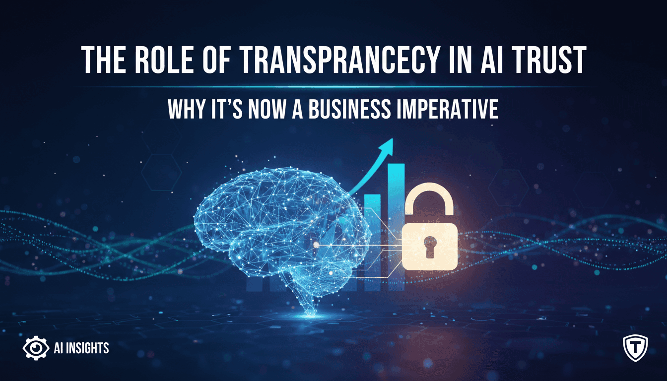 The Role of Transparency in AI Trust: Why It's Now a Business Imperative