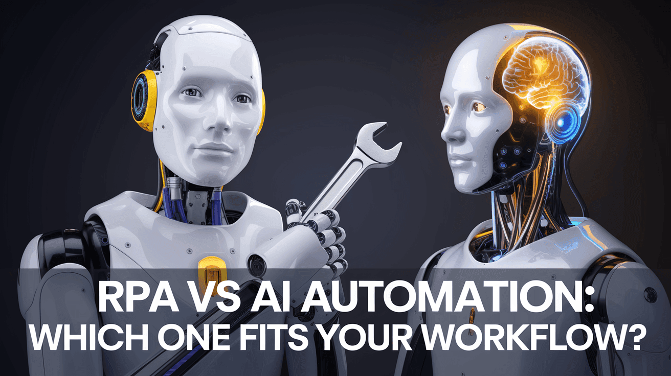 RPA vs AI Automation: Which One Fits Your Workflow?