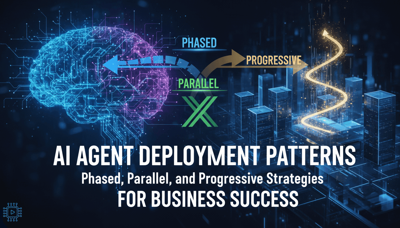 AI Agent Deployment Patterns: Phased, Parallel, and Progressive Strategies for Business Success