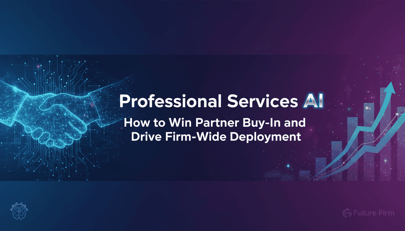 Professional Services AI: How to Win Partner Buy-In and Drive Firm-Wide Deployment