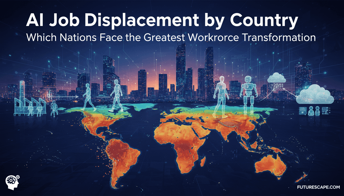 AI Job Displacement by Country: Which Nations Face the Greatest Workforce Transformation