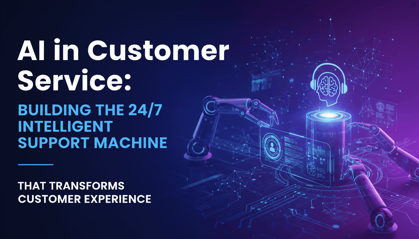 AI in Customer Service: Building the 24/7 Intelligent Support Machine That Transforms Customer Experience