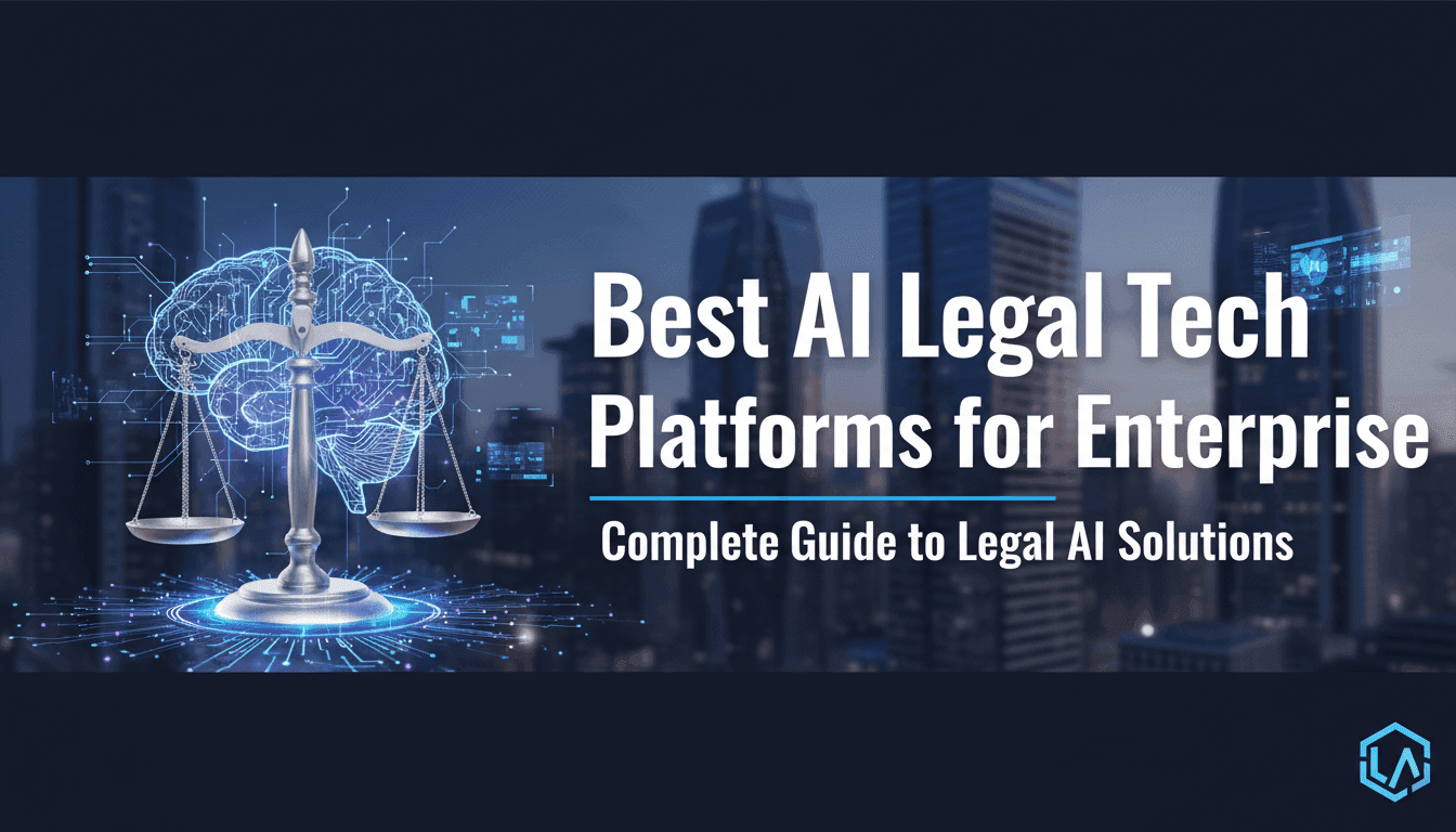 Best AI Legal Tech Platforms for Enterprise: Complete Guide to Legal AI Solutions