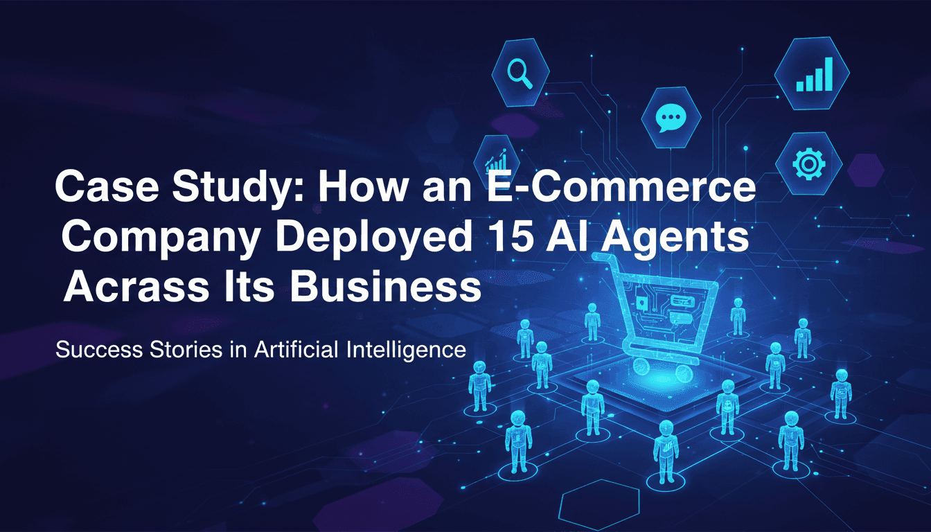 Case Study: How an E-Commerce Company Deployed 15 AI Agents Across Its Business
