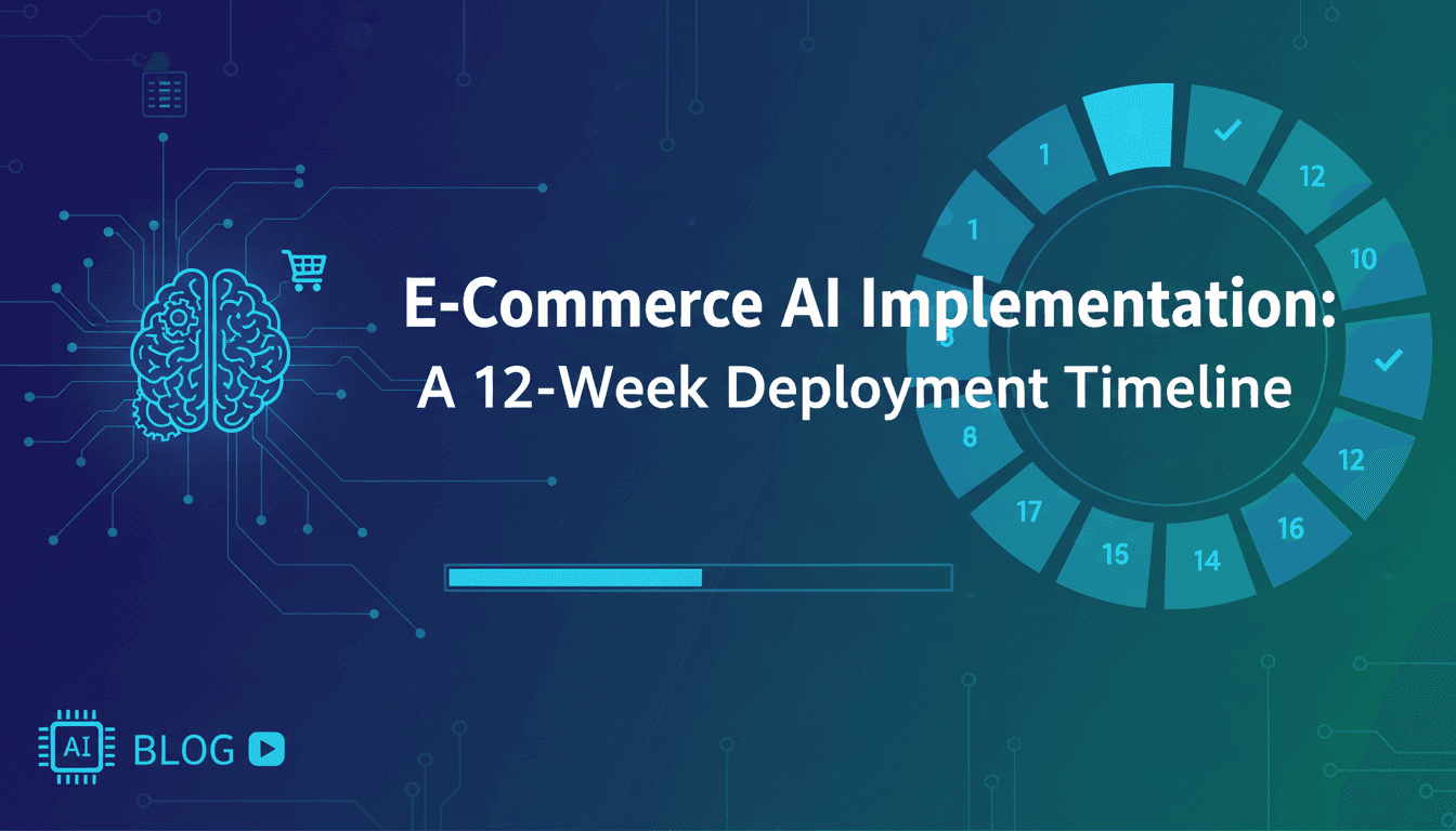 E-Commerce AI Implementation: A 12-Week Deployment Timeline