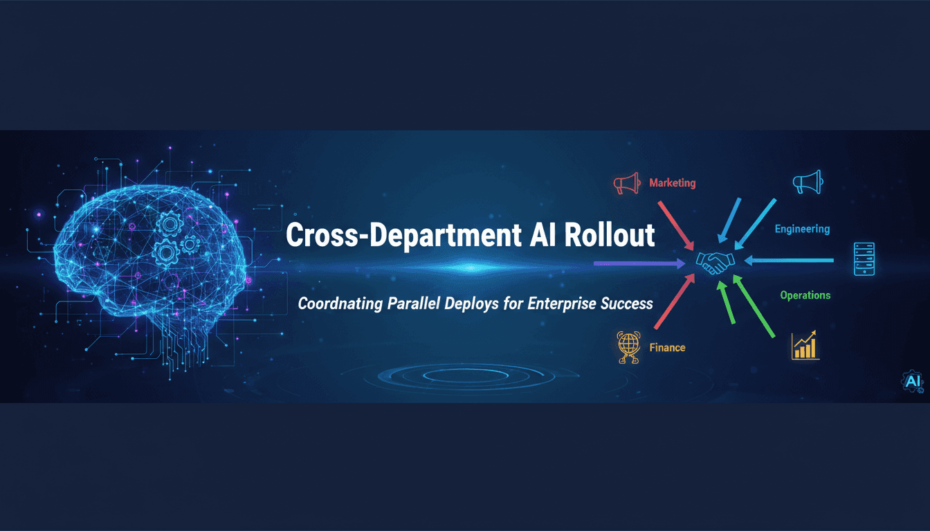 Cross-Department AI Rollout: Coordinating Parallel Deploys for Enterprise Success