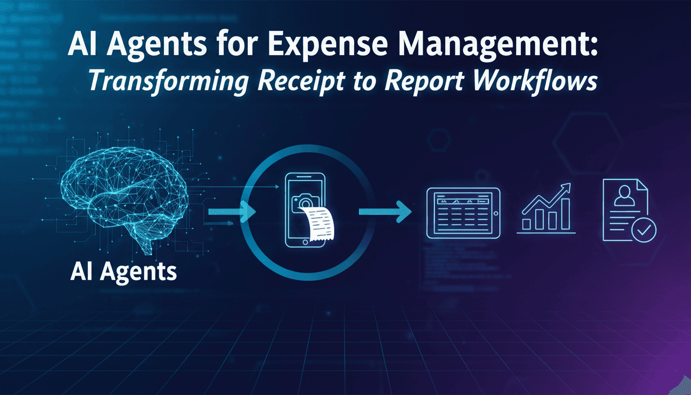 AI Agents for Expense Management: Transforming Receipt to Report Workflows