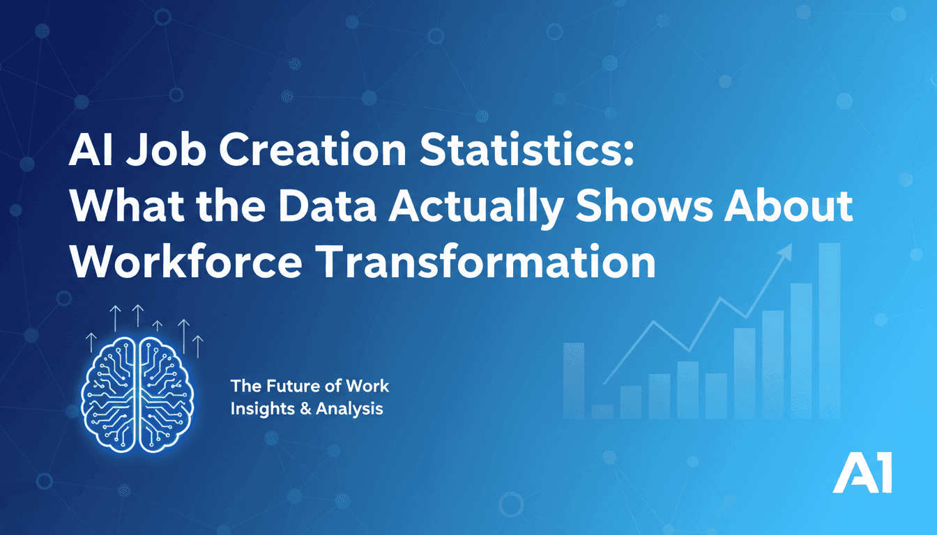 AI Job Creation Statistics: What the Data Actually Shows About Workforce Transformation